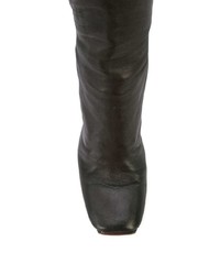 Черные кожаные ботильоны от Proenza Schouler