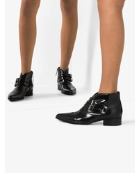 Черные кожаные ботильоны от Givenchy