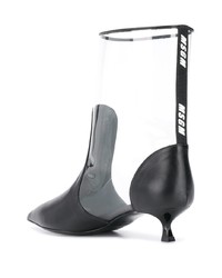 Черные кожаные ботильоны от MSGM