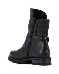 Черные кожаные ботильоны от AGL