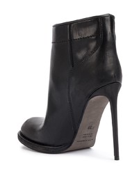 Черные кожаные ботильоны от Haider Ackermann