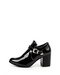 Черные кожаные ботильоны от Style Shoes