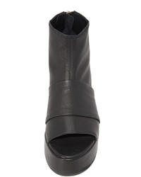 Черные кожаные ботильоны от Ld Tuttle