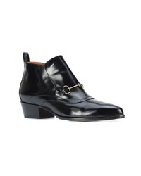 Черные кожаные ботильоны от Derek Lam