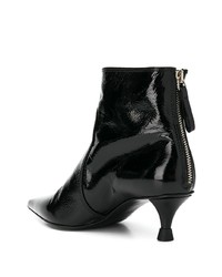 Черные кожаные ботильоны от Premiata