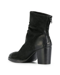 Черные кожаные ботильоны от The Last Conspiracy