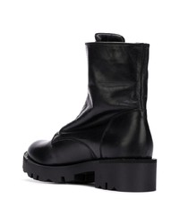 Черные кожаные ботильоны от Tosca Blu