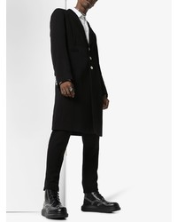 Черные кожаные ботинки броги от Alexander McQueen