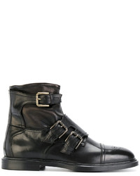Черные кожаные ботинки броги от Dolce & Gabbana