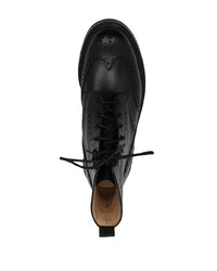 Черные кожаные ботинки броги от Church's