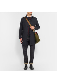 Черные кожаные ботинки броги от Tricker's