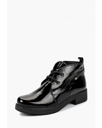 Женские черные кожаные ботинки дезерты от Alessio Nesca