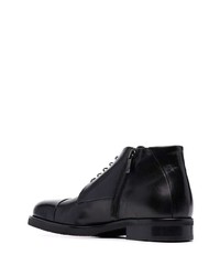 Черные кожаные ботинки дезерты от Baldinini