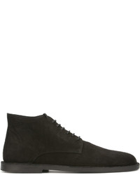 Черные кожаные ботинки дезерты от Ann Demeulemeester