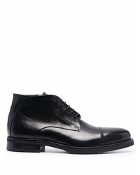 Черные кожаные ботинки дезерты от Baldinini