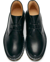 Черные кожаные ботинки дезерты от A.P.C.