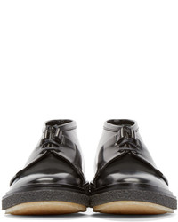 Черные кожаные ботинки дезерты от ADIEU