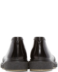 Черные кожаные ботинки дезерты от ADIEU