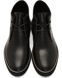 Черные кожаные ботинки дезерты от Alexander Wang