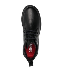 Черные кожаные ботинки дезерты от Camper