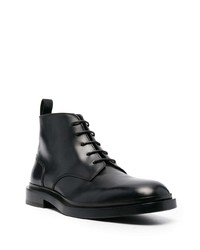 Черные кожаные ботинки дезерты от Officine Creative