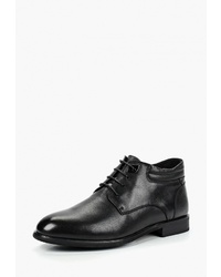 Черные кожаные ботинки дезерты от Dino Ricci Select