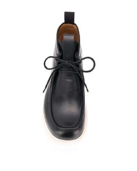 Черные кожаные ботинки дезерты от Bottega Veneta