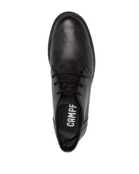 Черные кожаные ботинки дезерты от Camper