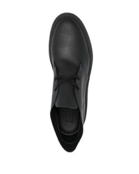 Черные кожаные ботинки дезерты от Clarks Originals