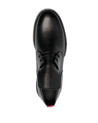 Черные кожаные ботинки дезерты от 424