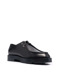 Черные кожаные ботинки дезерты от Givenchy