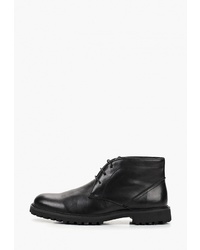 Черные кожаные ботинки дезерты от M.Shoes