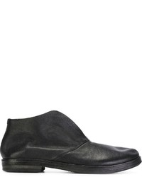 Черные кожаные ботинки дезерты от Marsèll