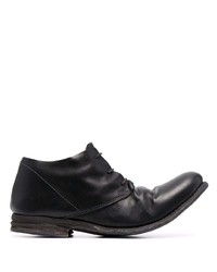 Черные кожаные ботинки дезерты от Poème Bohémien