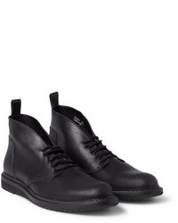 Черные кожаные ботинки дезерты от Rick Owens