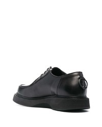 Черные кожаные ботинки дезерты от Neil Barrett