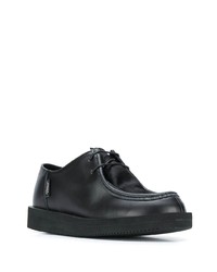 Черные кожаные ботинки дезерты от Suicoke