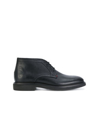 Черные кожаные ботинки дезерты от Tommy Hilfiger