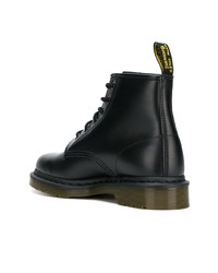 Женские черные кожаные ботинки на шнуровке от Dr. Martens