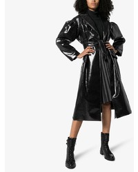 Женские черные кожаные ботинки на шнуровке от Sophia Webster