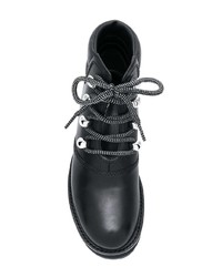 Женские черные кожаные ботинки на шнуровке от 3.1 Phillip Lim