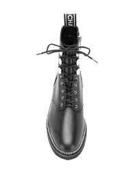 Женские черные кожаные ботинки на шнуровке от MICHAEL Michael Kors