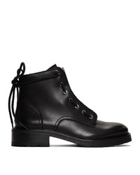 Женские черные кожаные ботинки на шнуровке от Rag and Bone
