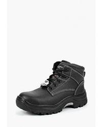 Женские черные кожаные ботинки на шнуровке от Skechers