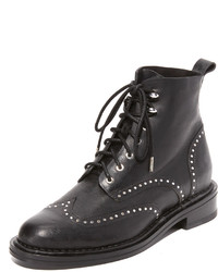 Женские черные кожаные ботинки с шипами от Rag & Bone
