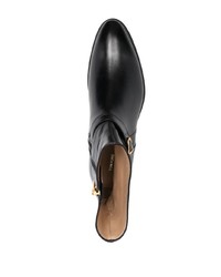 Мужские черные кожаные ботинки челси с украшением от Tom Ford