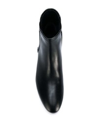 Женские черные кожаные ботинки челси с украшением от Dolce & Gabbana
