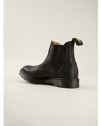 Мужские черные кожаные ботинки челси от Dr. Martens