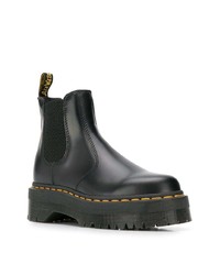 Женские черные кожаные ботинки челси от Dr. Martens