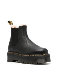 Мужские черные кожаные ботинки челси от Dr. Martens